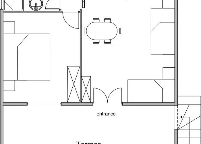 Apartment In With Sea View, Terrace, Air Conditioning, Wifi 5197-5 *