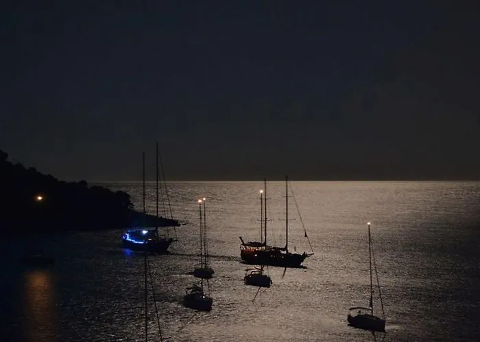 Apartment In With Sea View, Terrace, Air Conditioning, Wifi 5197-5 Saplunara