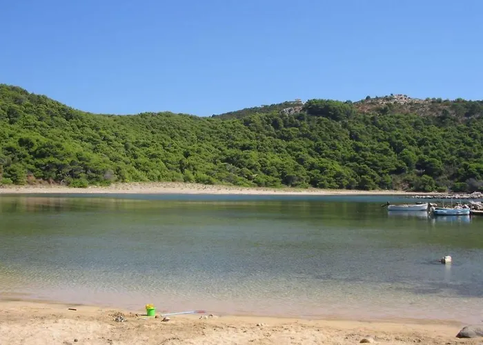 Apartment In With Sea View, Terrace, Air Conditioning, Wifi 5197-5 Saplunara